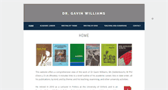 Desktop Screenshot of gavinwilliams.org